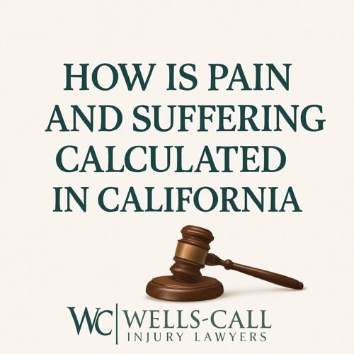 How is pain and suffering calculated